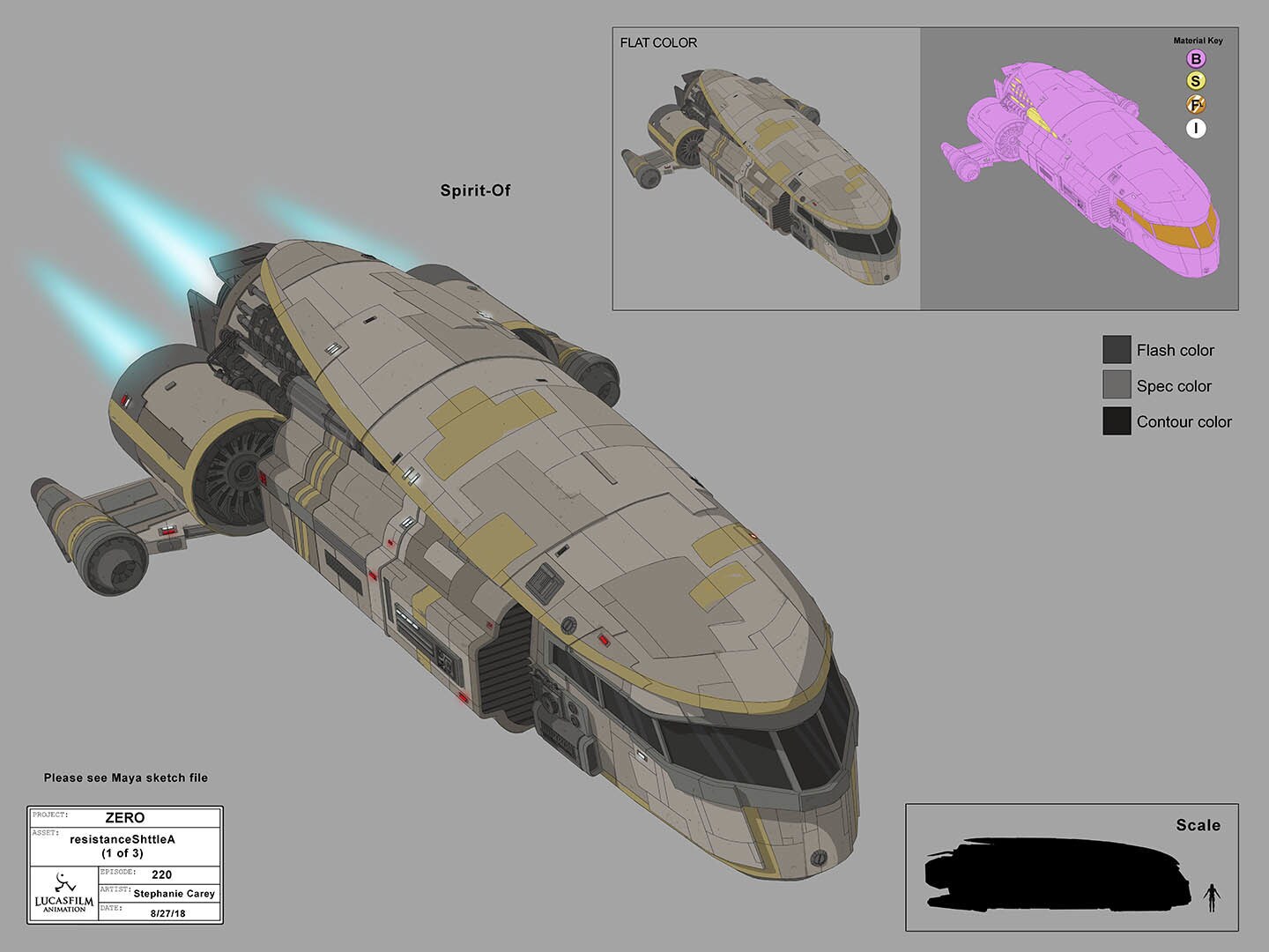 Resistance shuttle by Stephanie Carey