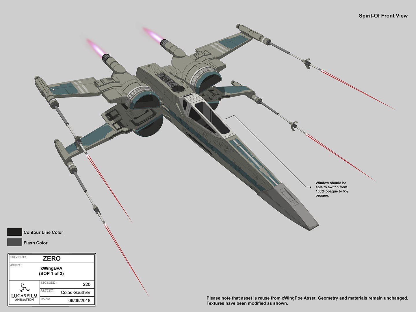 X-Wing by Colas Gauthier