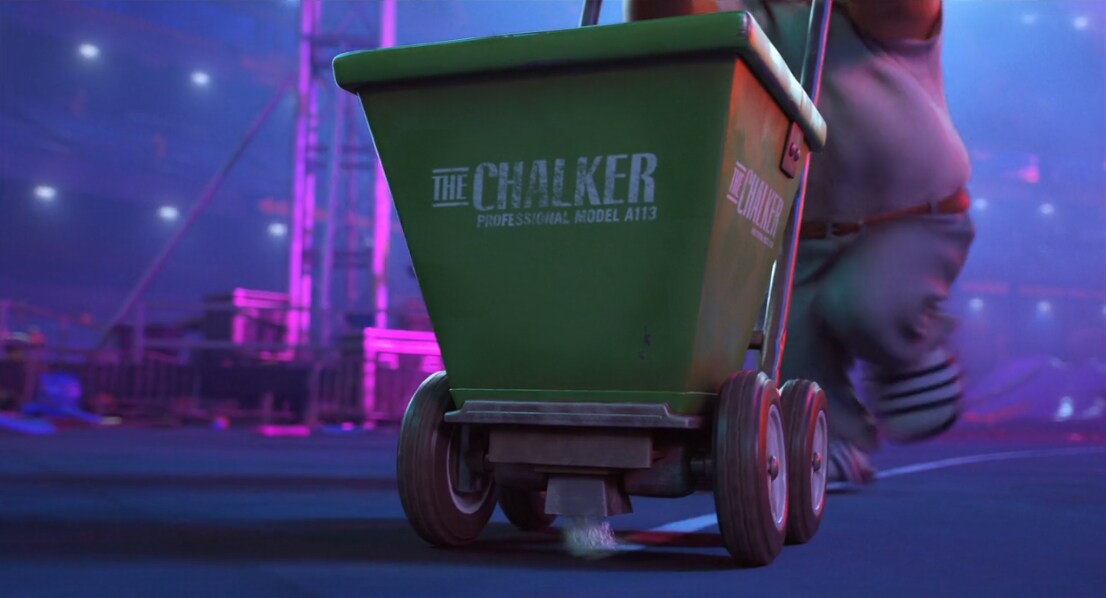 Red A113 easter eggs Pixar