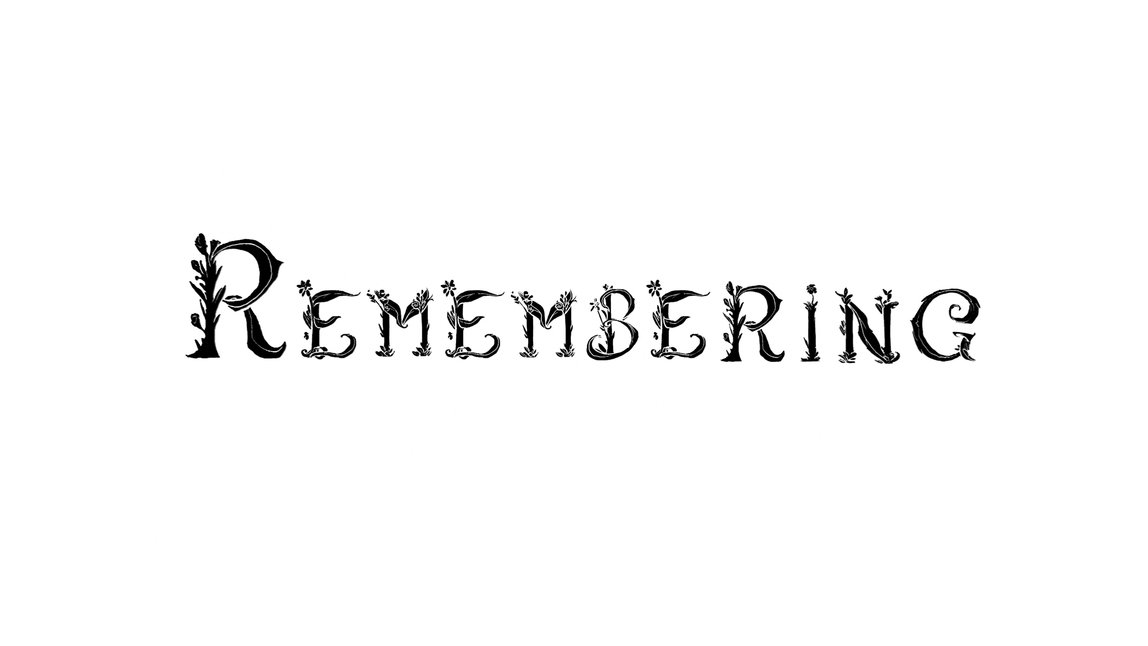 Remembering Logo