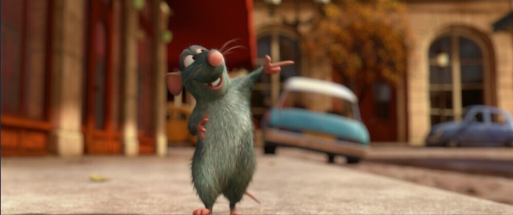 Remy the rat from Ratatouille