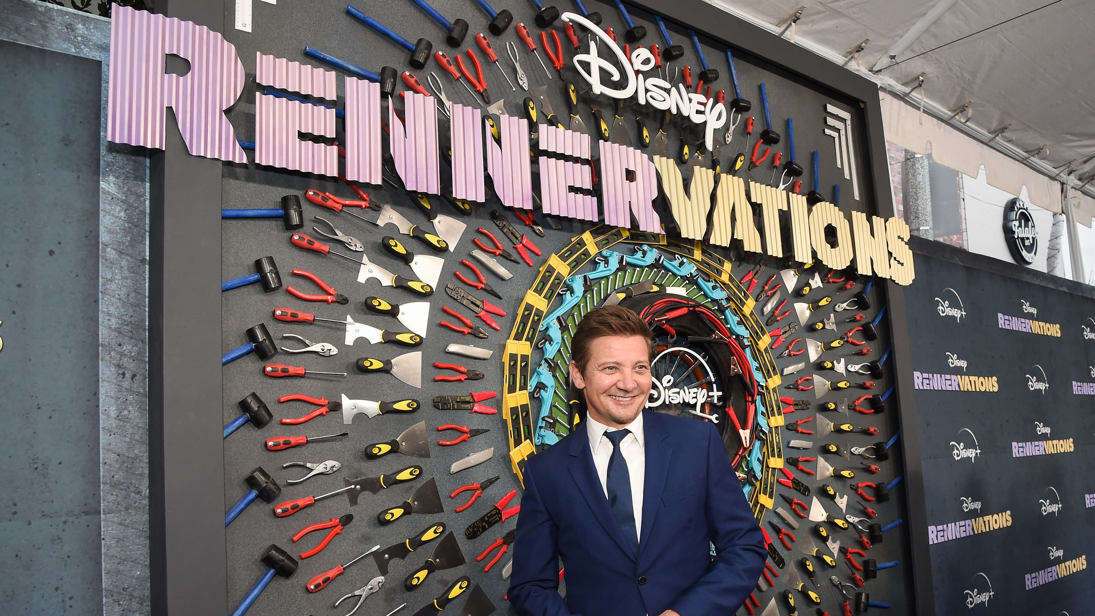 Jeremy Renner Walks The Red-Carpet At The World Premiere And FYC Screening Event For Disney+ Original Series “Rennervations”