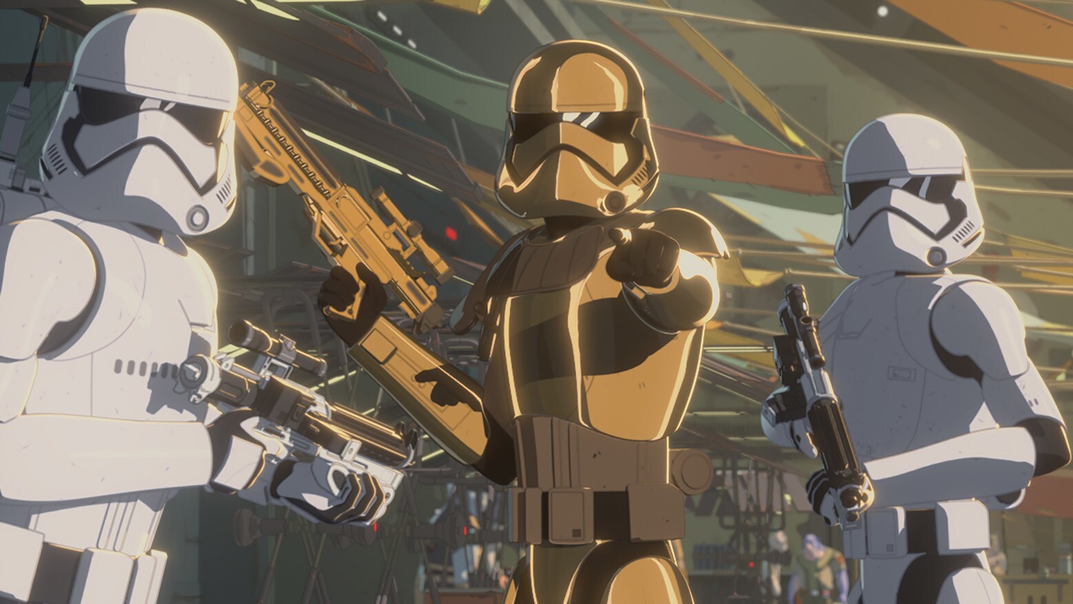 Gold first shop order stormtrooper