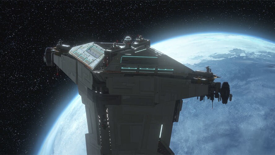 The Colossus in space
