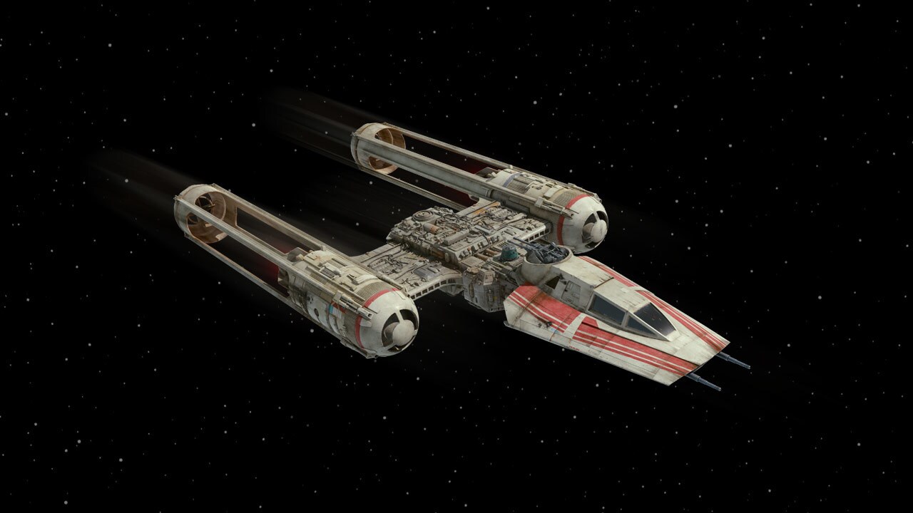 resistance y wing fighter