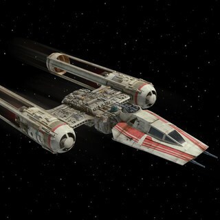 Resistance Y-wing starfighter