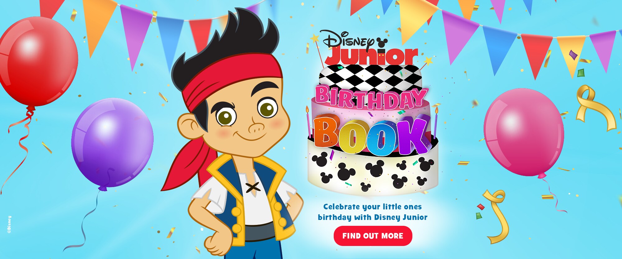 Disney Junior Birthday Book WN