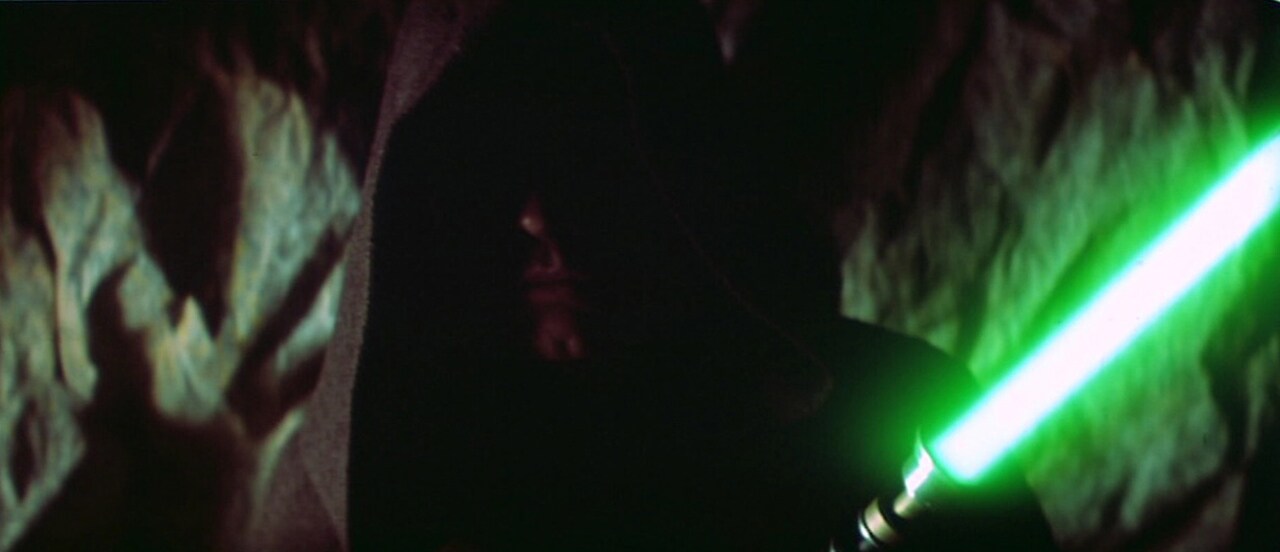 A scene from Vader’s Arrival and Reaching out to Luke