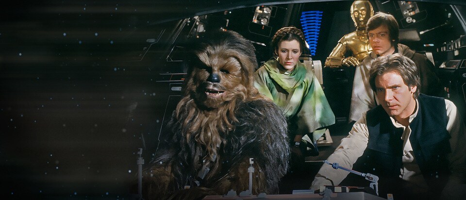 Star Wars Return of the Jedi official film art