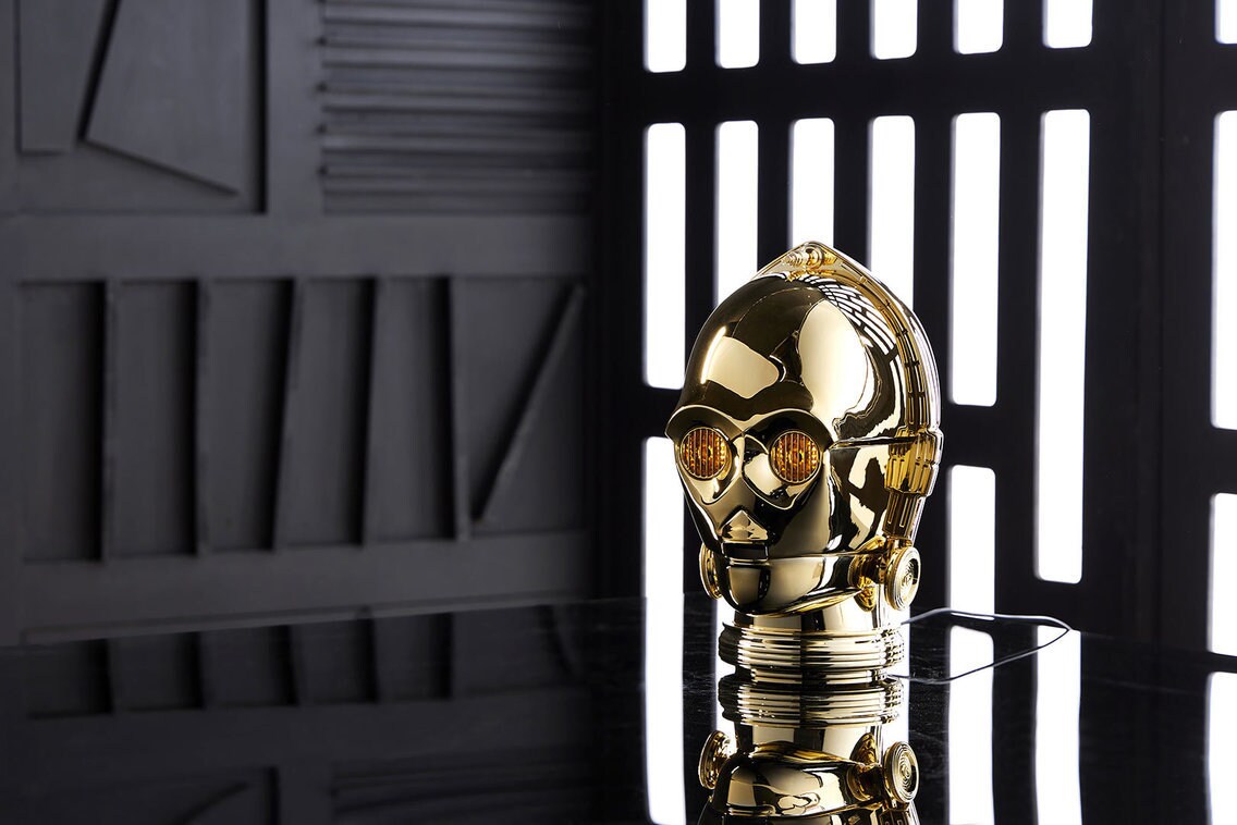 C-3PO プレミアムエレクトロニックヘッド スターウォーズ ヘッド Goodness Gracious Me, It's the C-3PO Premium Electronic Head