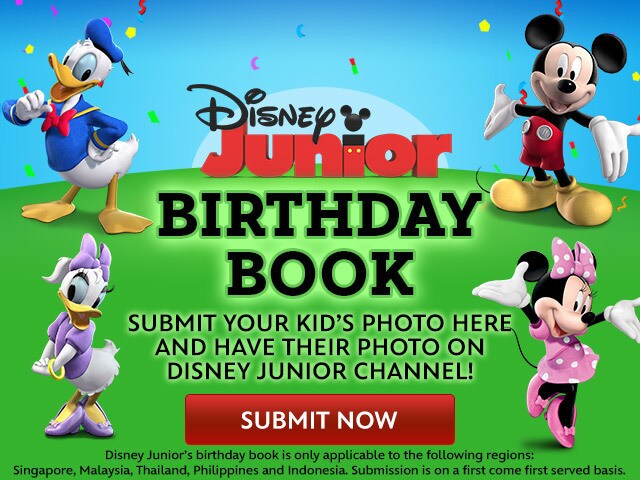 Birthday Book Disney Junior Philippines