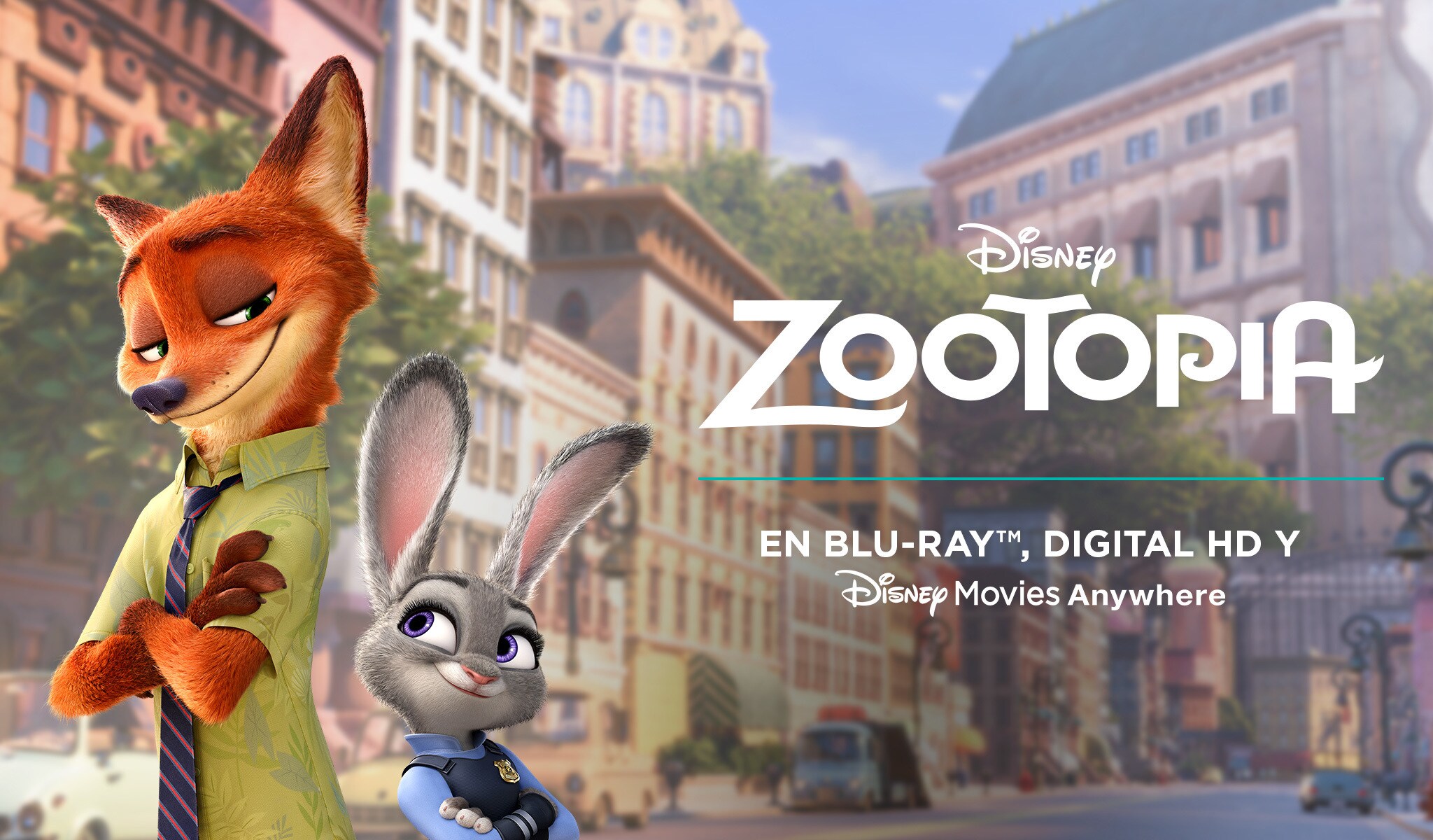 Zootopia En Blu-ray™, Digital HD y Disney Movies Anywhere el 7 de junio