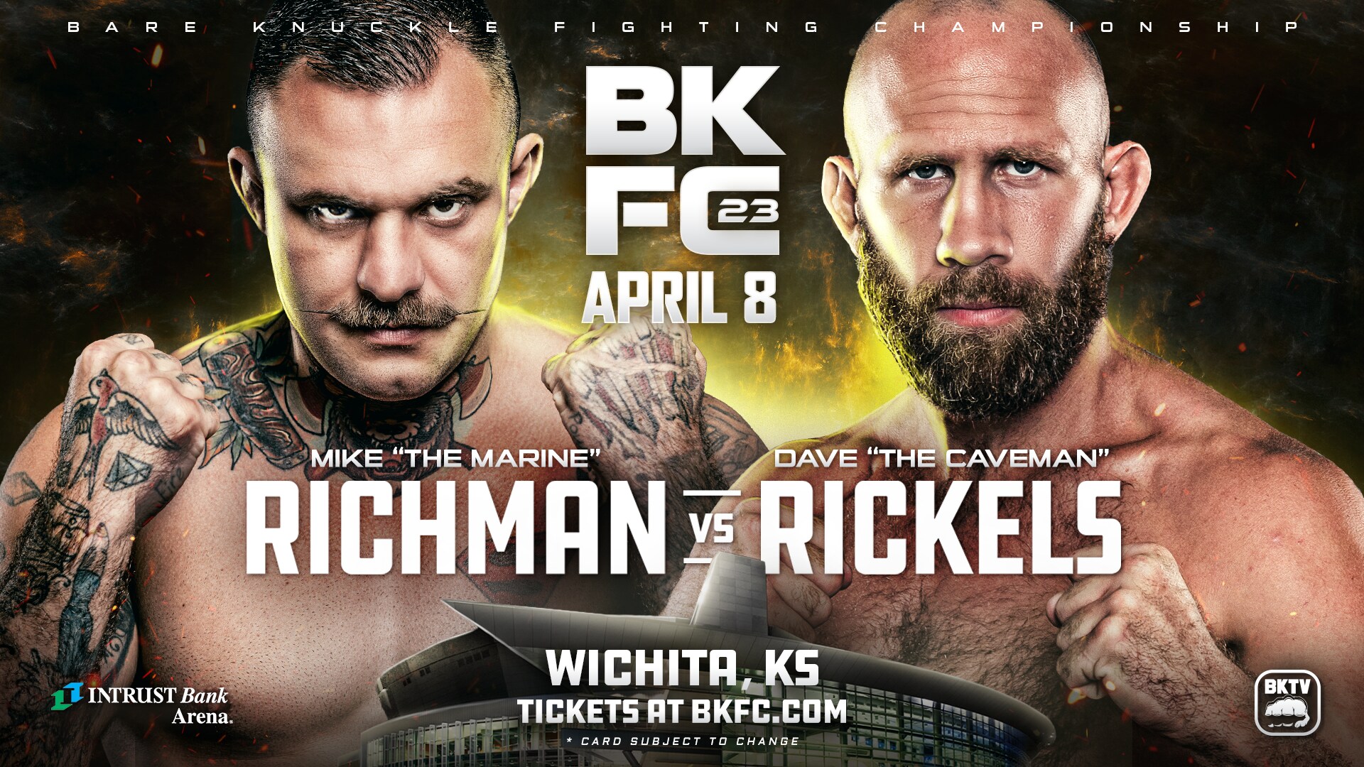 BKFC 23 Richman vs Rickles