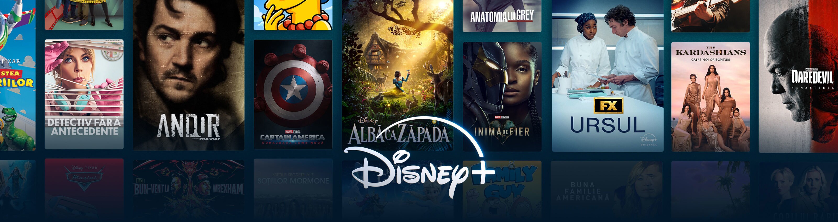 O mulțime de producții variate disponibile pe Disney+
