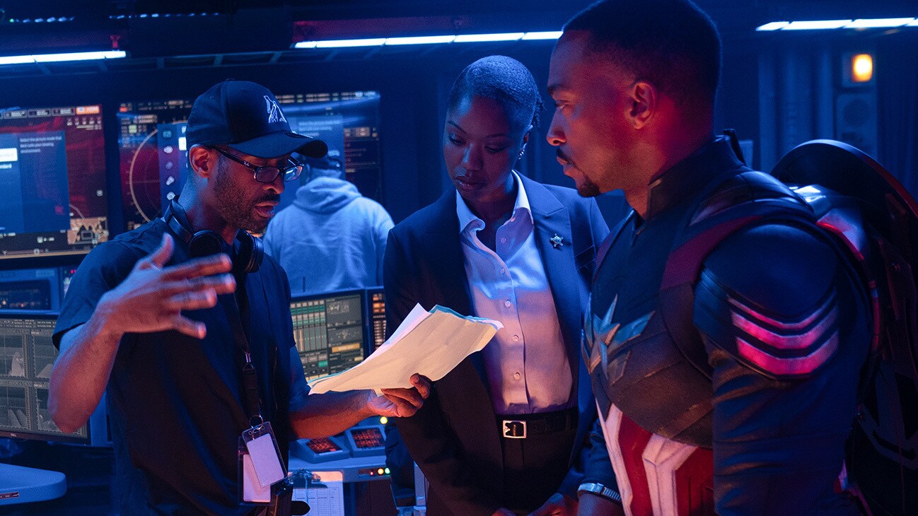 Captain America/Sam Wilson (Anthony Mackie) in Marvel Studios' CAPTAIN AMERICA: BRAVE NEW WORLD. Photo courtesy of Marvel Studios. © 2024 MARVEL.