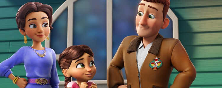 los muñecos de disney junior