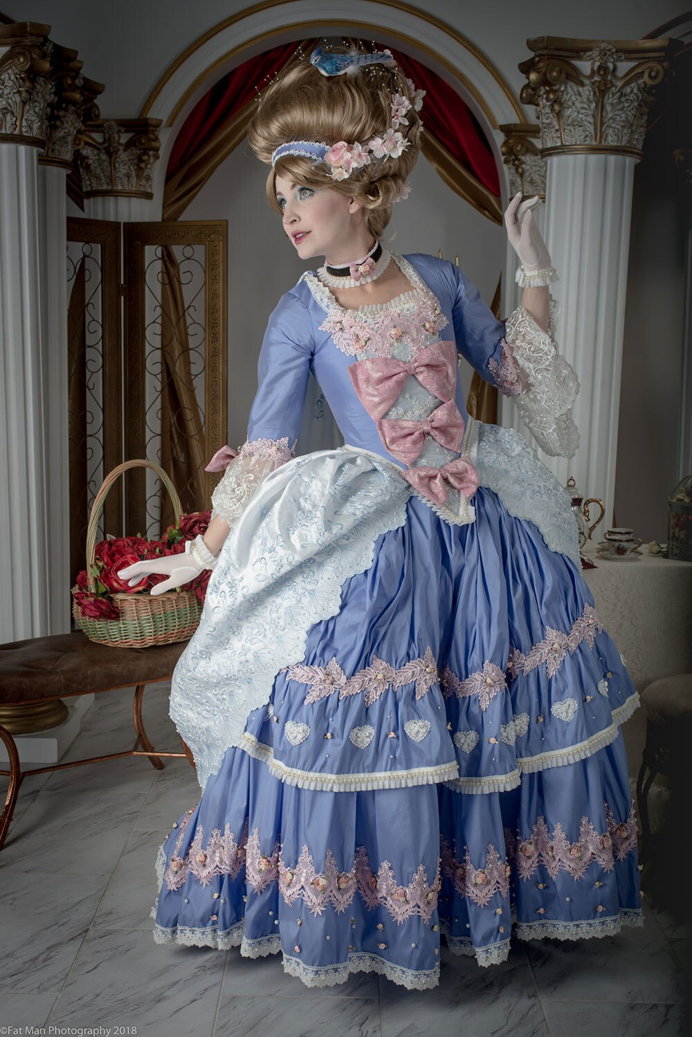 Cassie as Cinderella in Rococo Princess-Inspired Photoshoot
