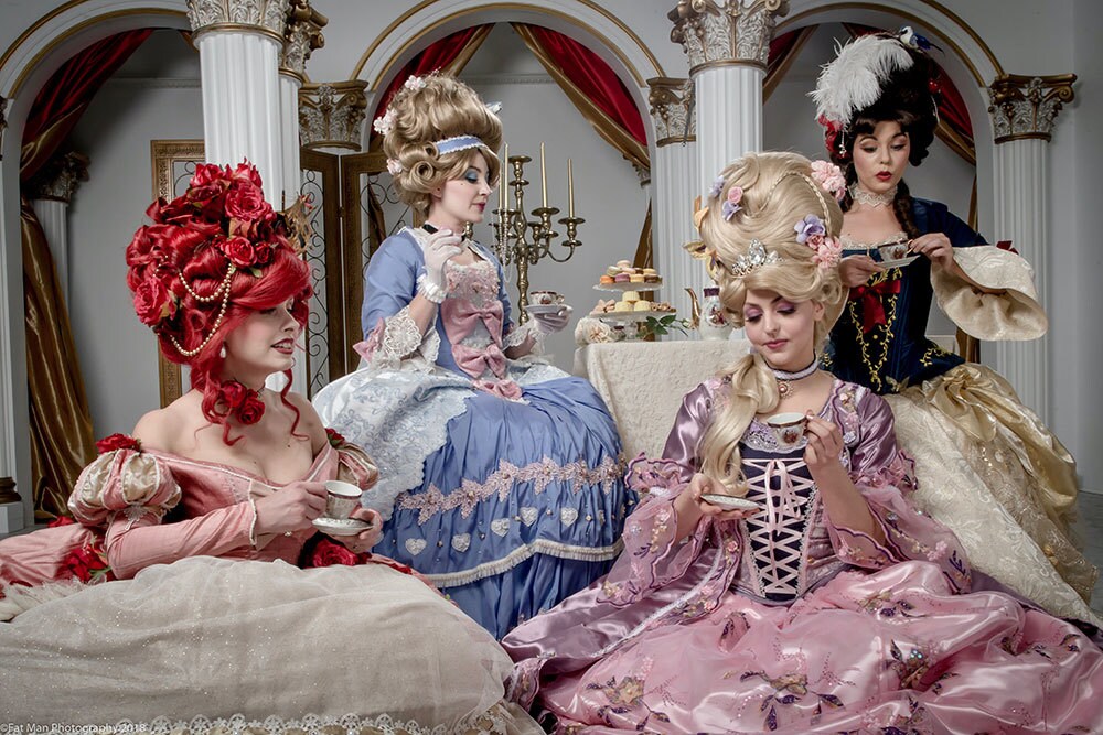 Rococo PrincessPhotoshoot Inspired by Ariel, Cinderella, Rapunzel, and Snow White,