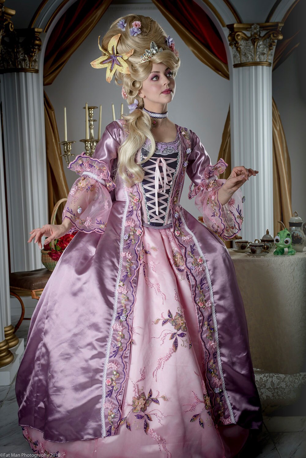 Joanna as Rapunzel in Rococo Princess-Inspired Photoshoot