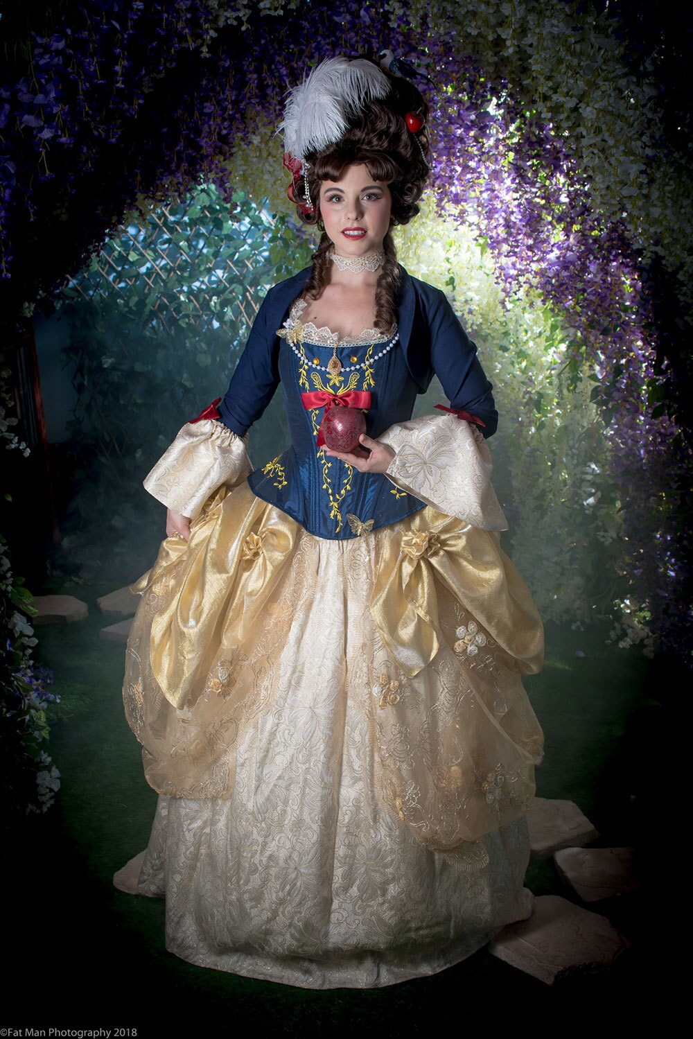 Amber as Snow White in Rococo Princess-Inspired Photoshoot