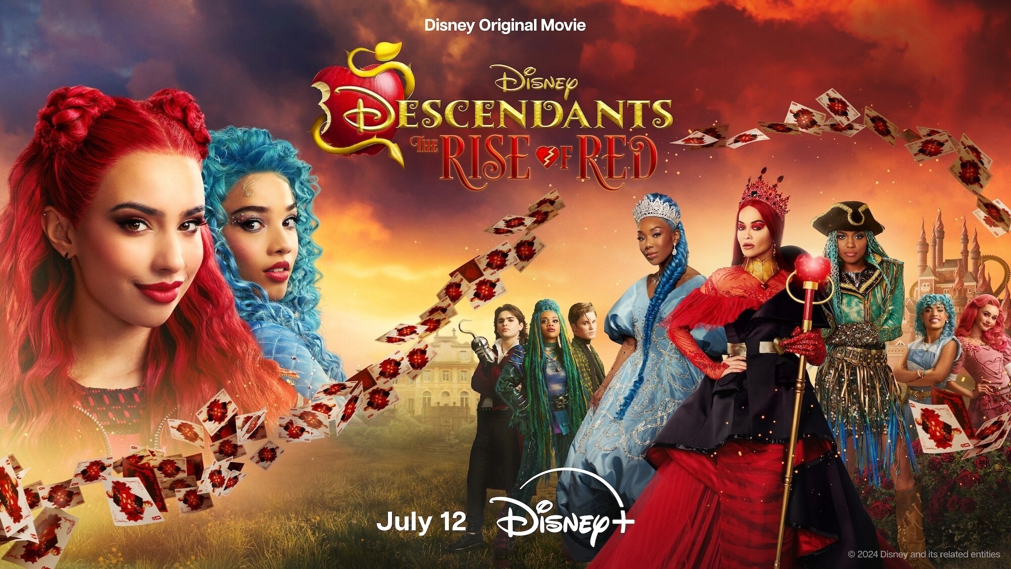 Official Trailer Revealed For ‘Descendants: The Rise Of Red’
