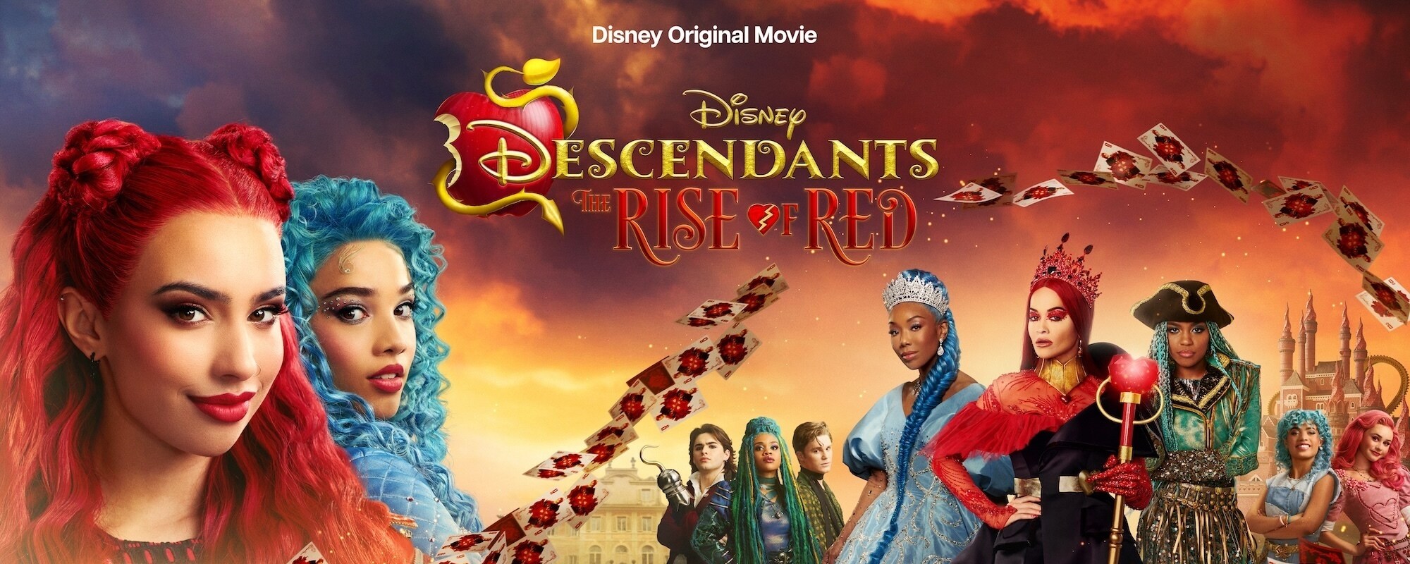 Official Trailer Revealed For 'Descendants: The Rise Of Red' | Disney Plus  Press