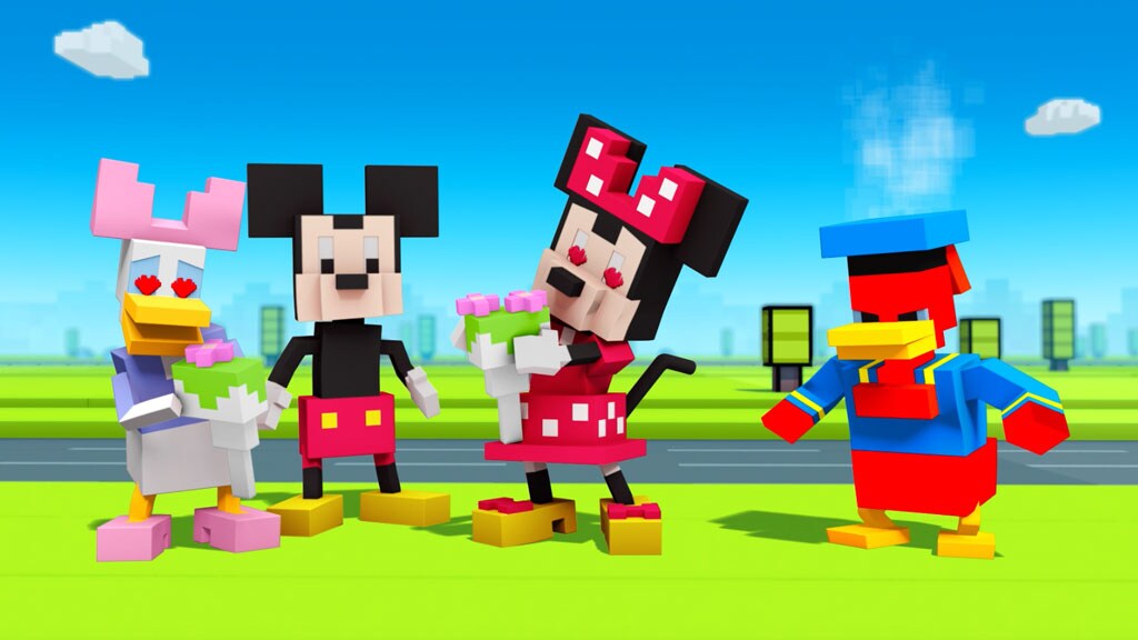 disney crossy road mickey mouse and friends characters