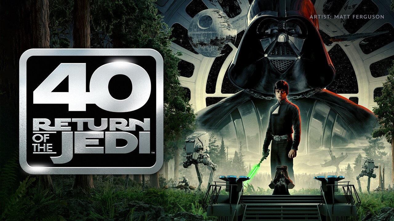 Star Wars: Return of the Jedi at 40 poster art