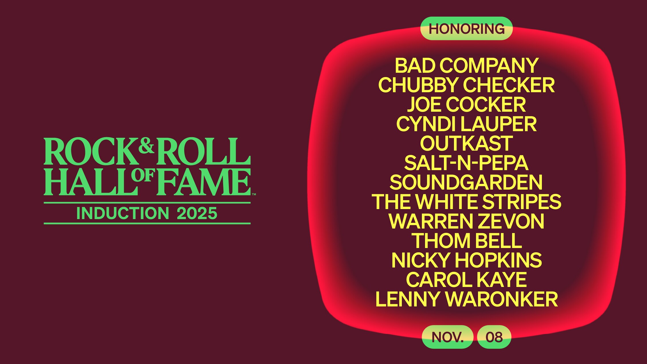 Rock & Roll Hall of Fame Unveils Initial Lineup of Special Guests for 2025 Induction Ceremony
