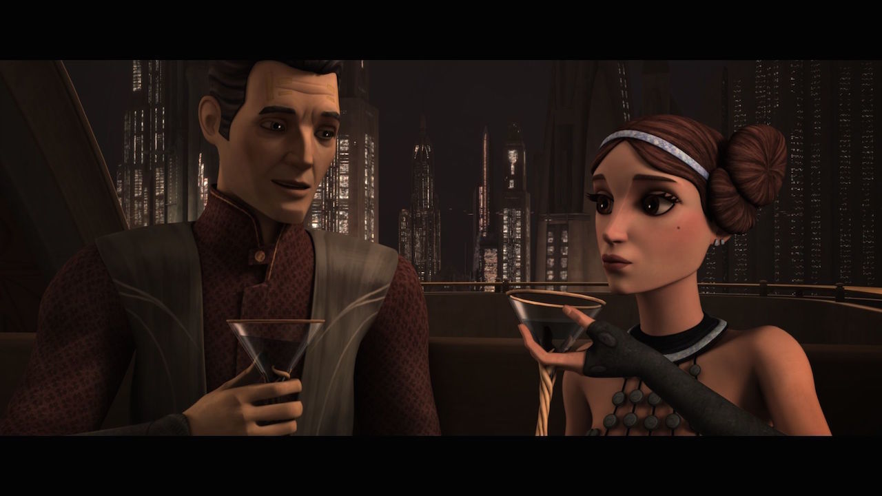 Working together, Padmé and Clovis discovered the Separatists had been allowed to miss payments o...