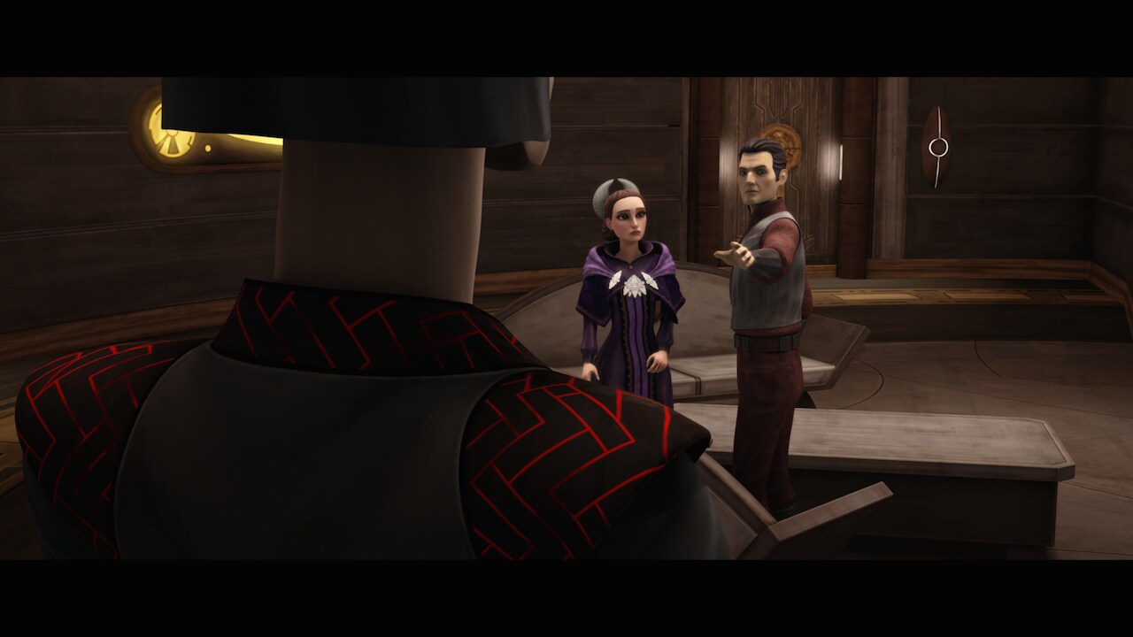 With Clovis’s help, Padmé downloaded data proving what Clovis had said – that the vaults were emp...