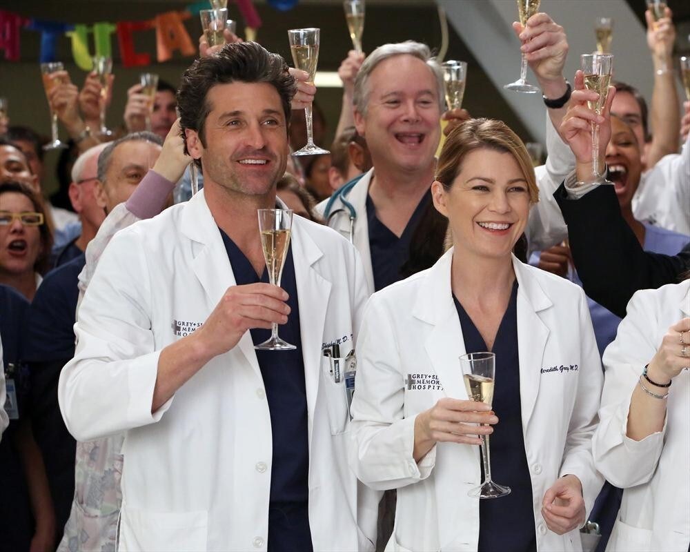 Grey's Anatomy Derek Shepherd Meredith Grey
