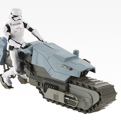 First Order Driver and Tread Speeder action figure.