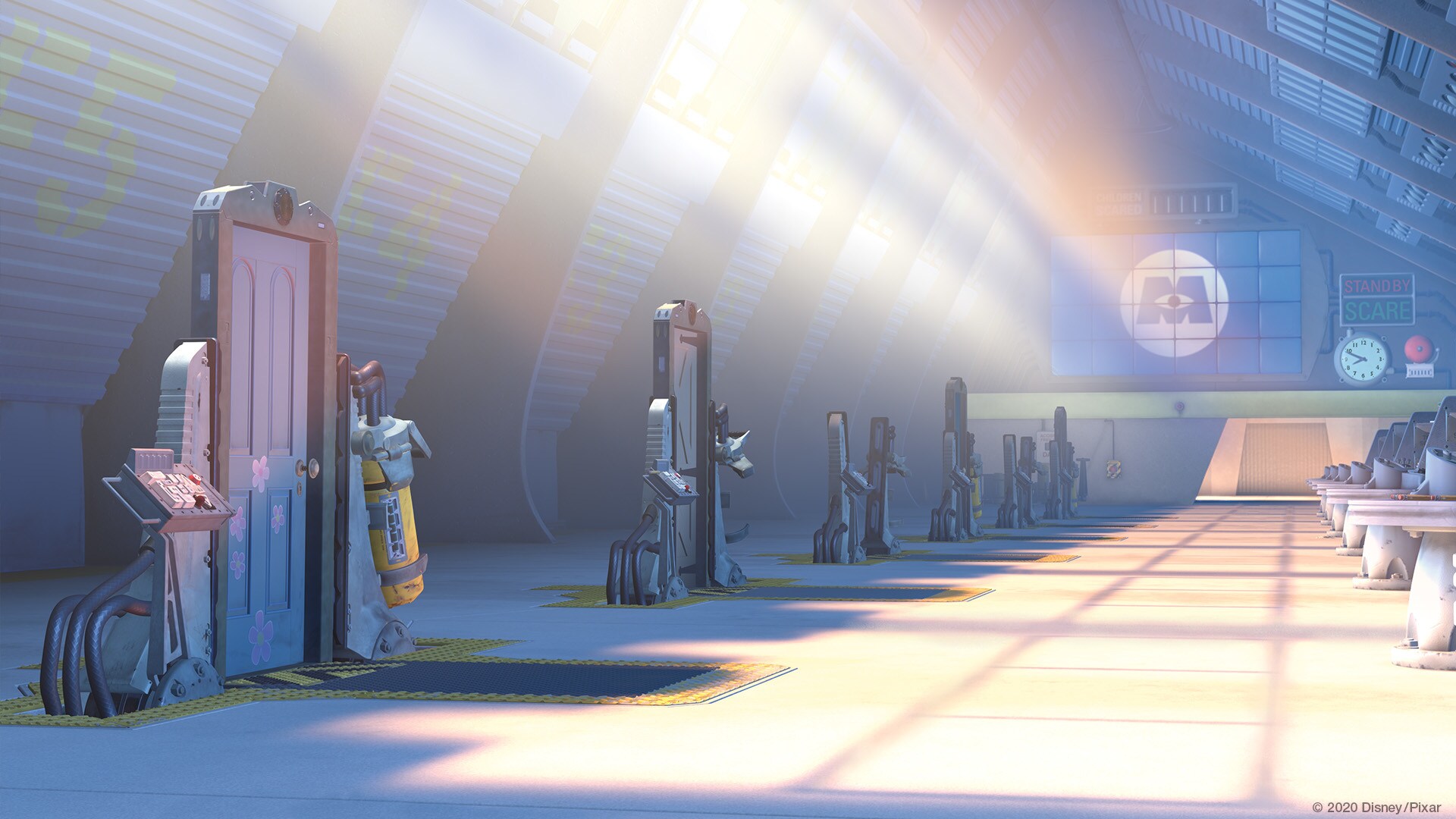 Monsters, Inc video background