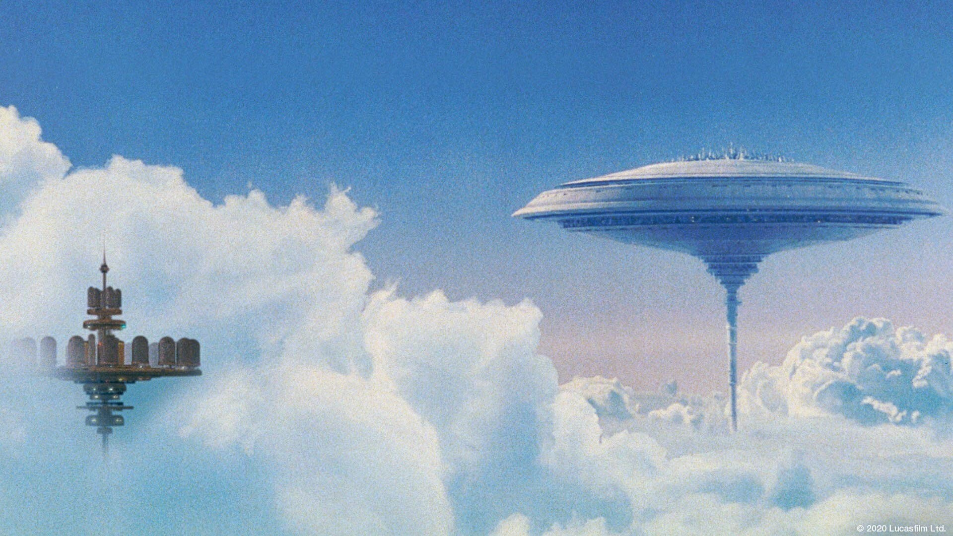 Cloud City video background