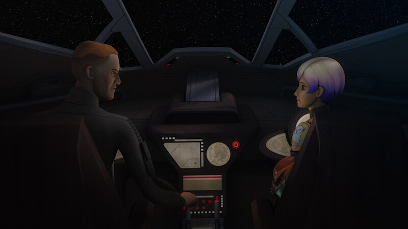 Sabine Wren and Fen Rau
