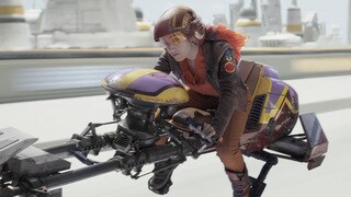 Sabine's speeder bike