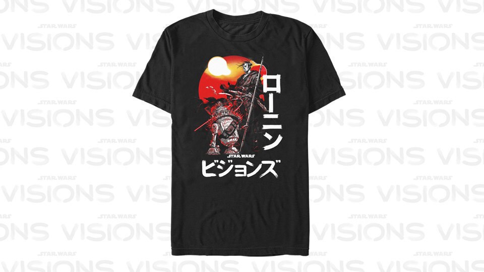 Fifth Sun | Star Wars Visions Samurai Poster Premium t-shirt