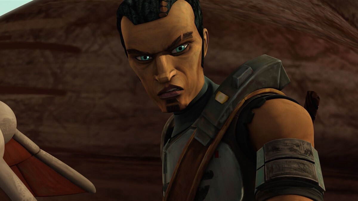 A young Saw Gerrera on Onderon during The Clone Wars