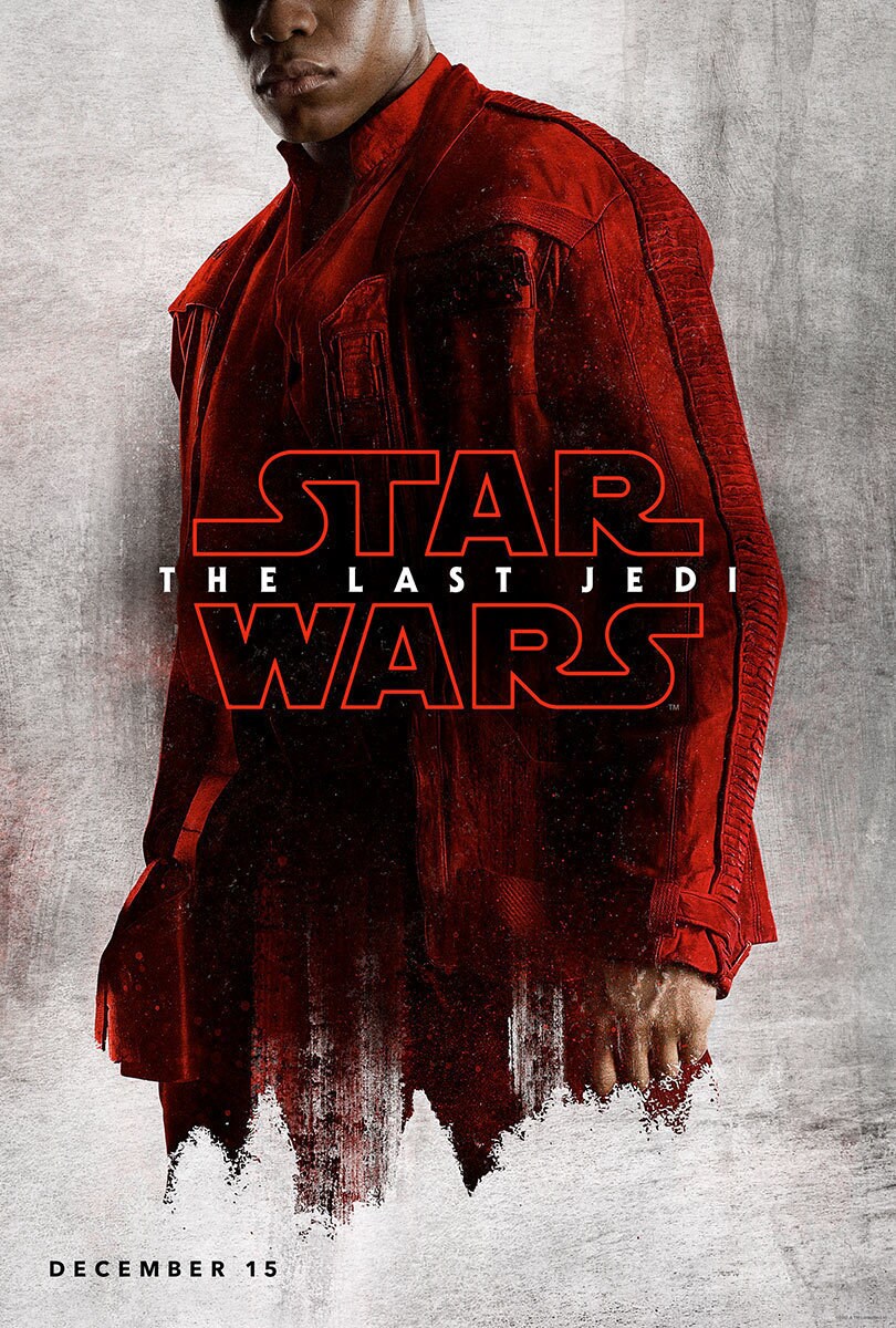 The Last Jedi D23 character poster: Finn