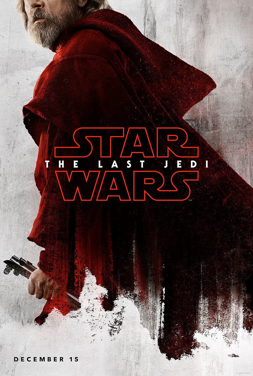 The Last Jedi D23 character poster: Luke Skywalker