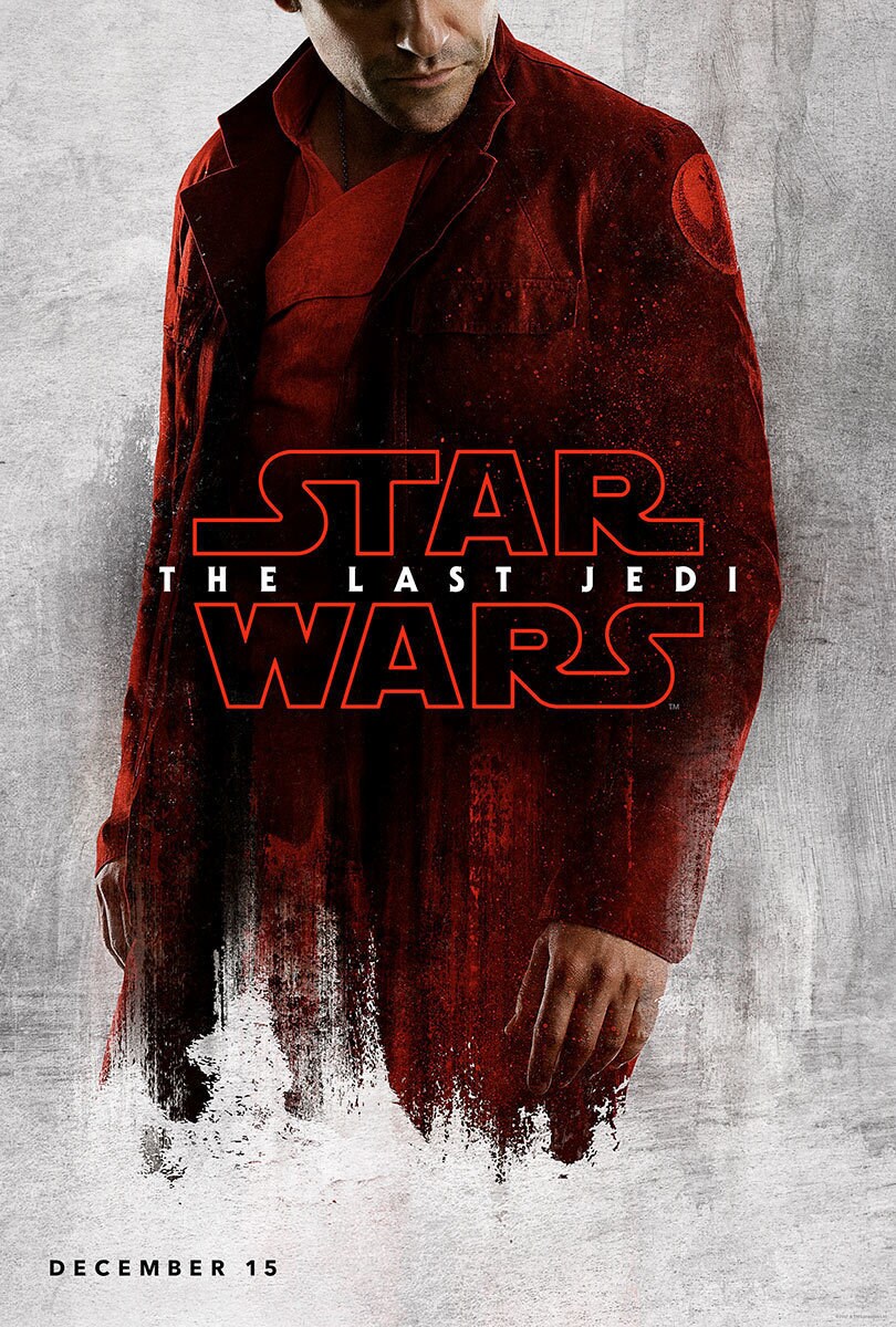The Last Jedi D23 character poster: Poe Dameron