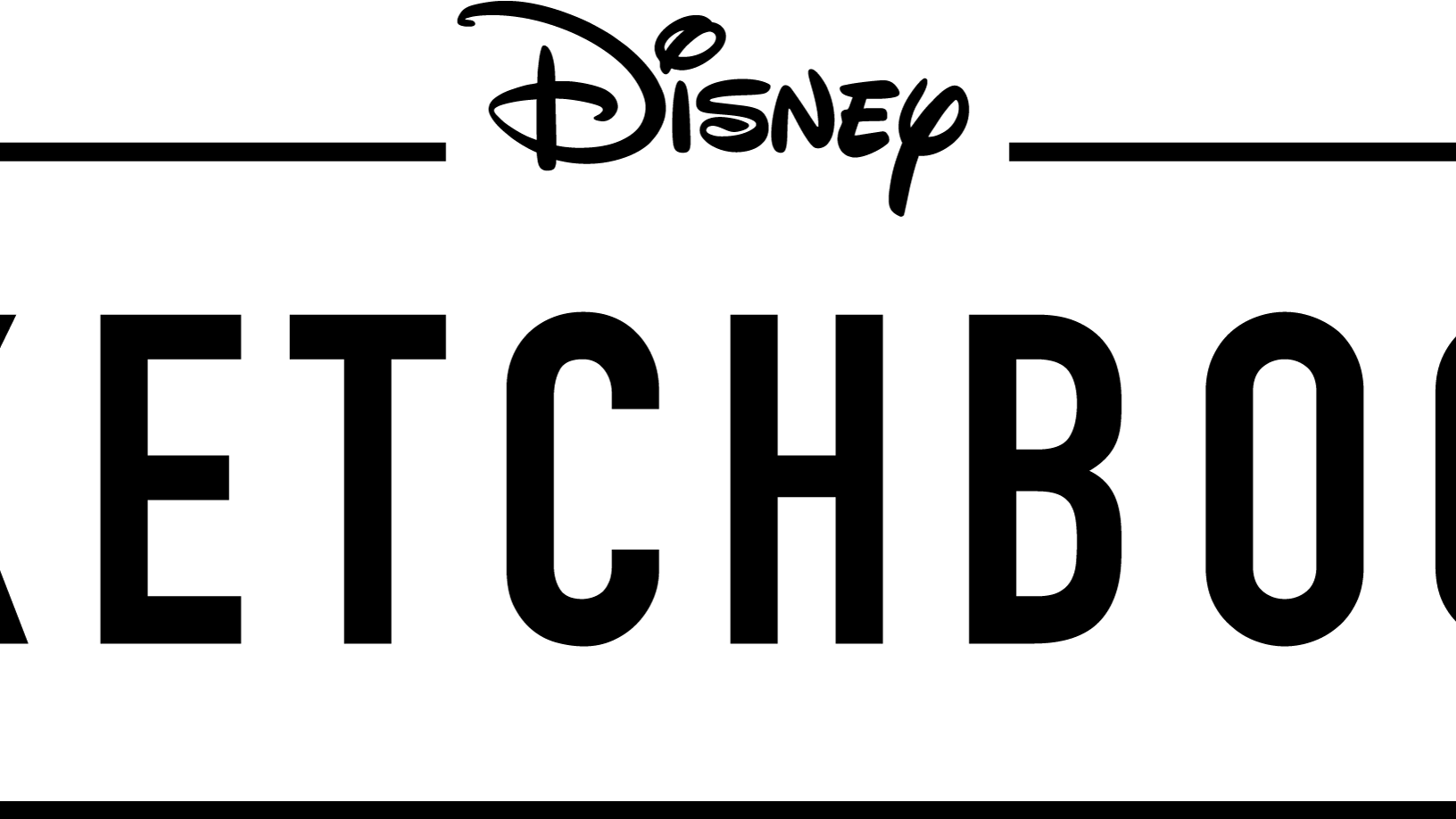 Sketchbook Logo - Black