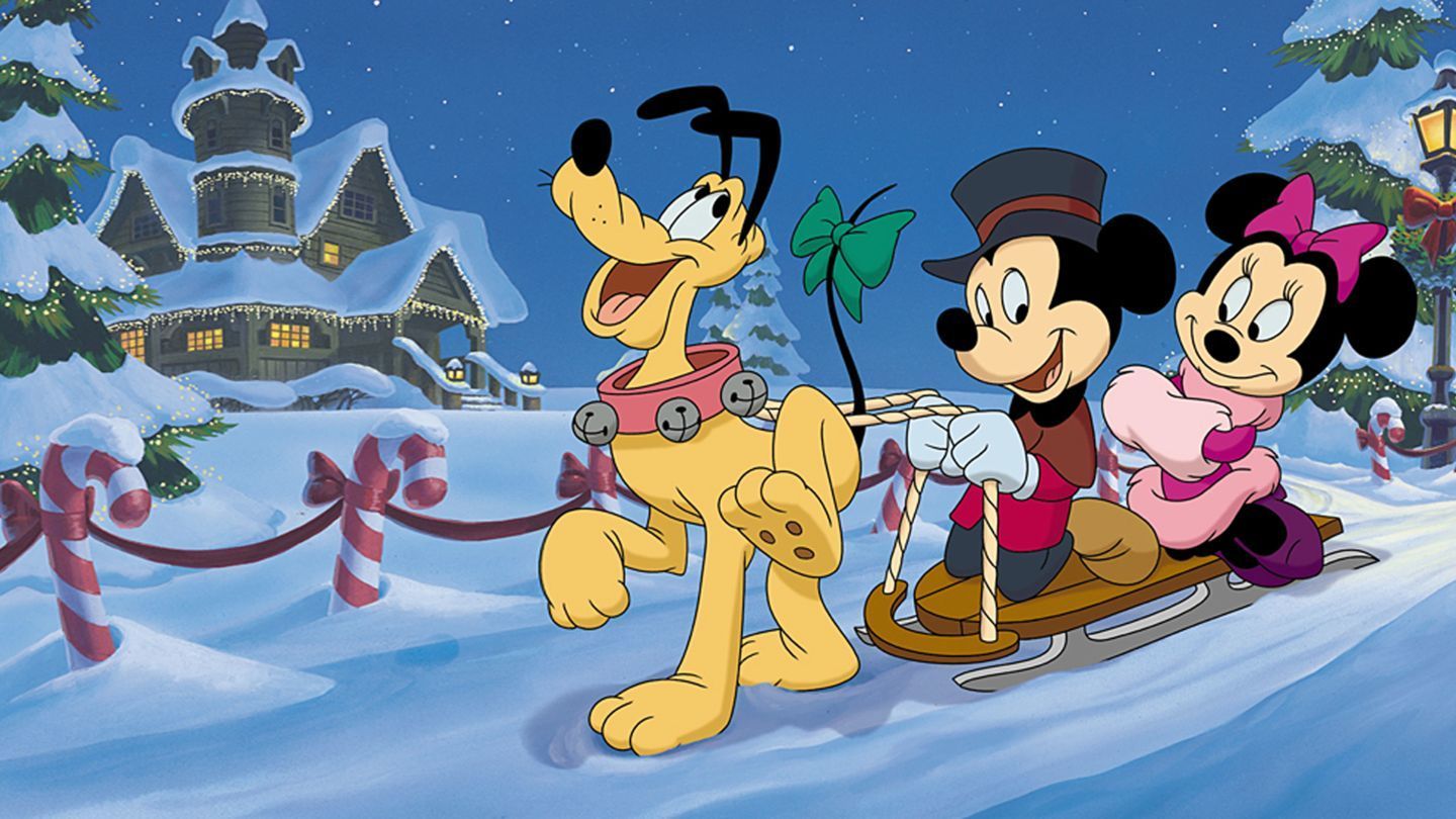 Mickey Celebra la Navidad