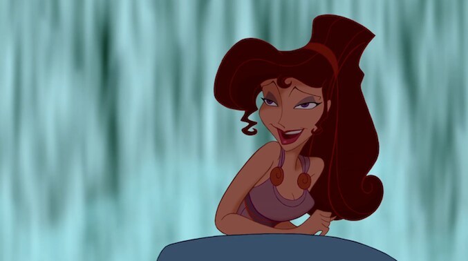 Megara from the animated movie "Hercules"