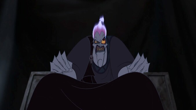 Hades from the animated movie "Hercules"