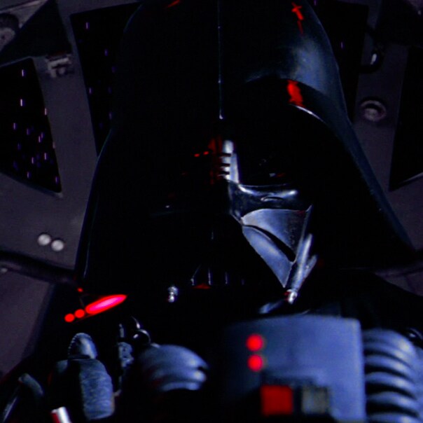 Darth Vader in the Battle of Yavin