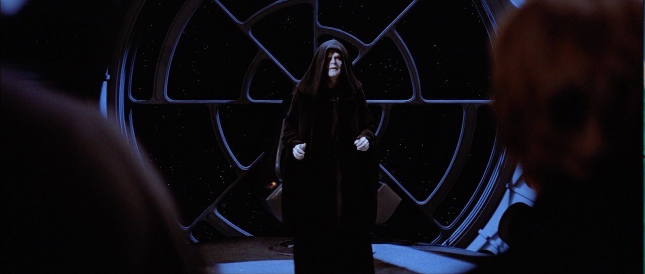 mperor Palpatine in Return of the jedi