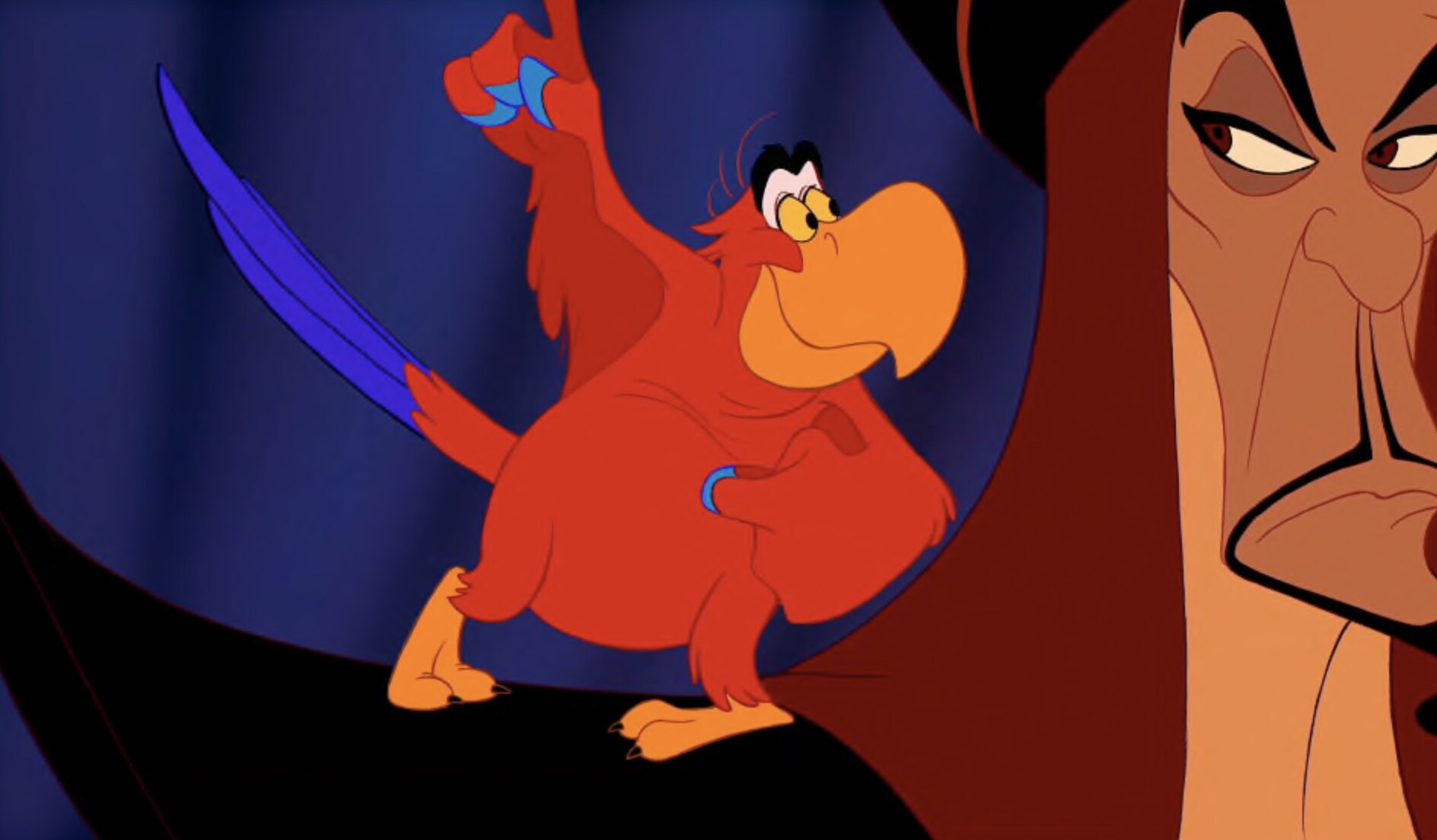 Iago and Jafar.