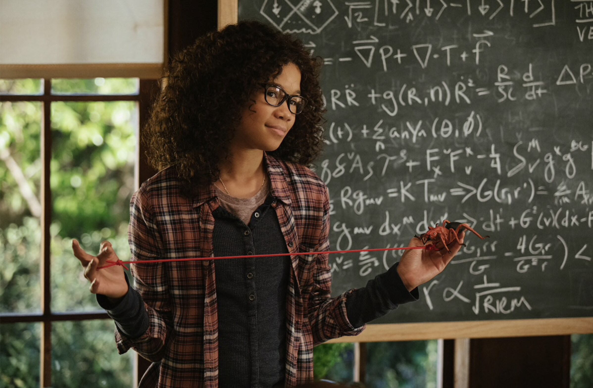 Storm Reid in a wrinkle in time